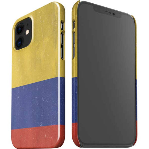 Colombia Flag Distressed iPhone 12 Mini Lite Case